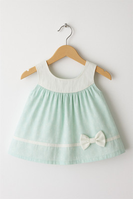 chaz kids Indi Baby Girls Midi/Knee Length Festive/Wedding Dress(Multicolor, Sleeveless)