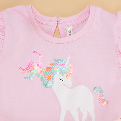 Pantaloons Baby Baby Girls Midi/Knee Length Casual Dress(Pink, Full Sleeve)