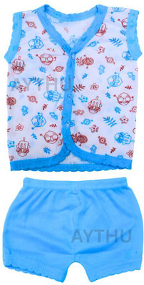 AYTHU Baby Boys & Baby Girls Casual Top Pant(MULTICOLOUR)