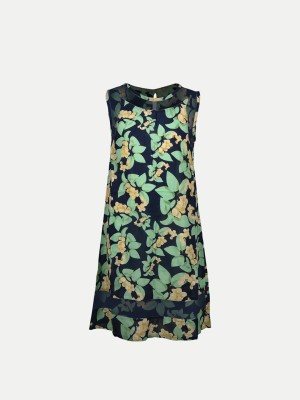 radprix Girls Maxi/Full Length Casual Dress(Green, Half Sleeve)