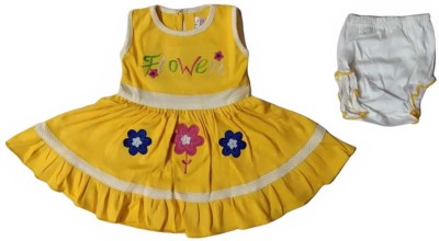 LOWBADEN Baby Girls Casual Skirt Top(yellow)