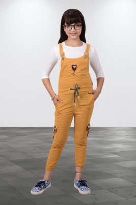 OXFY Women Yellow Dungaree