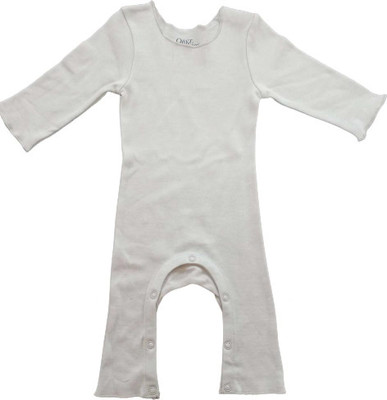 Akhand Export Romper For Baby Boys & Baby Girls Solid Cotton Blend(Beige, Pack of 1)