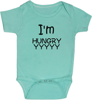 Mooch Wale Romper For Baby Boys & Baby Girls Casual Printed Cotton Blend(Light Blue, Pack of 1)