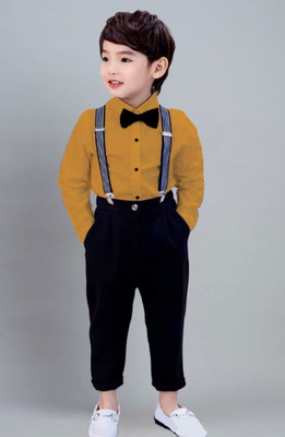 ZIKIIGO Romper For Baby Boys & Baby Girls Party Solid Polycotton(Yellow, Pack of 1)