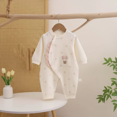 Kavshra official Romper For Baby Boys Printed Pure Cotton(Pink, Pack of 2)