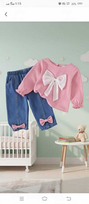 md rezan dresses Romper For Girls Casual Printed Cotton Blend(Pink, Pack of 1)