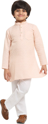 RCENSA Boys Festive & Party Kurta and Pyjama Set(Multicolor Pack of 1)