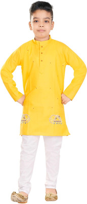 FG FASHION Boys Festive & Party Kurta and Dhoti Pant Set(Multicolor Pack of 1)