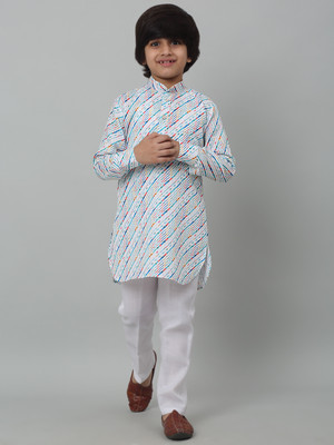 RCENSA Boys Festive & Party Dhoti & Kurta Set(Multicolor Pack of 1)