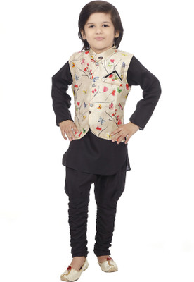 DigiMart Boys Casual Kurta and Pyjama Set(Multicolor Pack of 1)