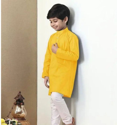 VDC FASHION HUB Baby Boys Festive & Party Kurta and Pyjama Set(Multicolor Pack of 1)