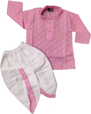 UPTREND VESTURE Boys Festive & Party Kurta and Dhoti Pant Set(Multicolor Pack of 1)