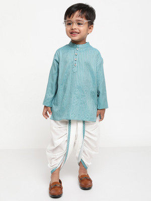 STUFFIE LAND Boys Festive & Party Dhoti & Kurta Set(Multicolor Pack of 1)