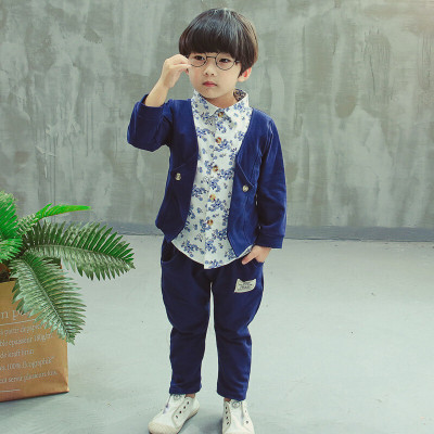 TOGEPI Baby Boys & Baby Girls Festive & Party, Casual, Wedding, Formal Blazer and Pant Set(Blue Pack of 1)