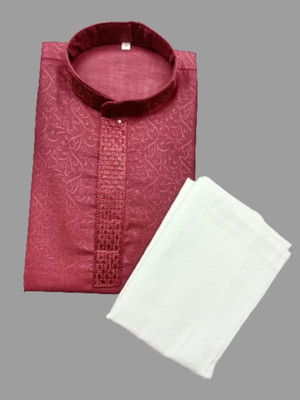 seetoo Boys Festive & Party, Casual, Wedding Kurta and Pyjama Set(Multicolor Pack of 1)