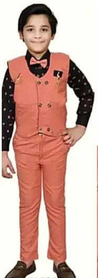 Paryushnam baby suit Self Design Boys Suit