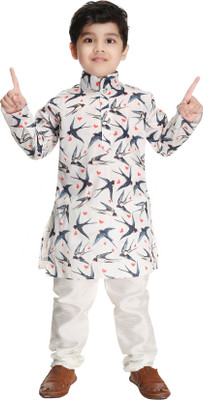 new gen Baby Boys Casual, Festive & Party, Wedding Kurta and Pyjama Set(Multicolor Pack of 1)