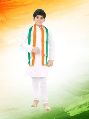 Oxipittal Club Boys Festive & Party Kurta and Dhoti Pant Set(White Pack of 1)
