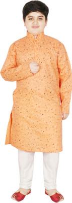 SG YUVRAJ Boys Casual Kurta and Pyjama Set(Multicolor Pack of 1)