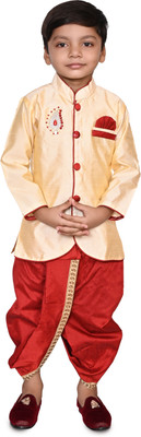 UPTREND VESTURE Boys Festive & Party Kurta and Dhoti Pant Set(Multicolor Pack of 1)