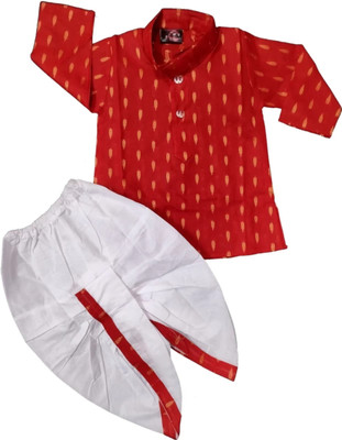 UPTREND VESTURE Boys Festive & Party Kurta and Dhoti Pant Set(Multicolor Pack of 1)