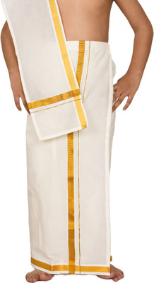 PAPA SELVI Boys Festive & Party Angarkha and Dhoti Pant(White Pack of 1)