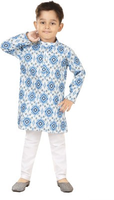 FG FASHION Boys Festive & Party Kurta and Dhoti Pant Set(Multicolor Pack of 1)