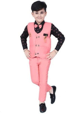 ELITE ELEGANCE FAB Boys Party(Festive) Waistcoat Waistcoat(1008)