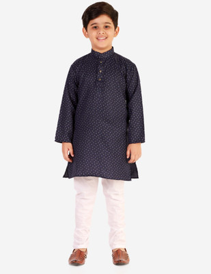 PRO ETHIC Boys Casual, Festive & Party, Wedding Kurta and Pyjama Set(Multicolor Pack of 2)
