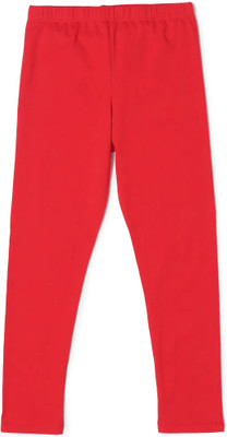 JOCKEY Indi Legging For Girls(Red Pack of 1)