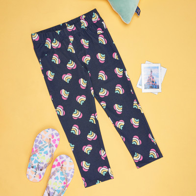 Pantaloons Junior Jegging For Girls(Blue, Pack of 1)