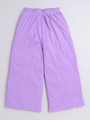 Aww Hunnie Indi Jegging For Girls(Purple, Pack of 1)