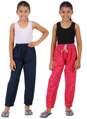 Happy Bunny Jegging For Girls(Multicolor, Pack of 2)