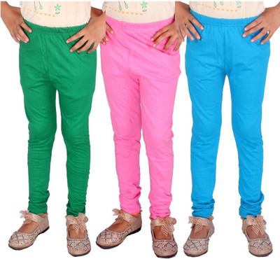 Diaz Fashion Legging For Baby Girls(Multicolor Pack of 3)