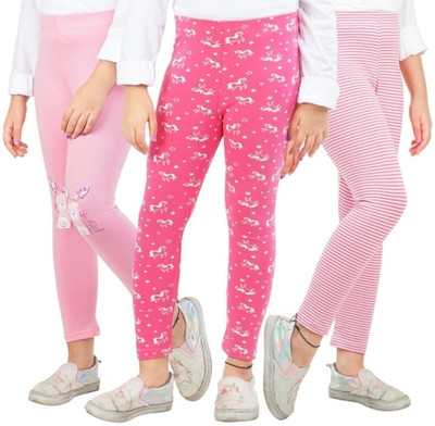 Ariel Legging For Girls(Multicolor Pack of 3)