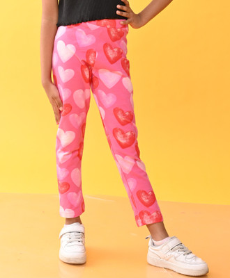 anthrilo Indi Legging For Girls(Pink Pack of 1)