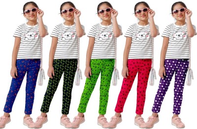Kaff Legging For Girls(Multicolor Pack of 1)
