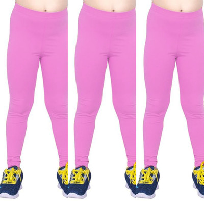 Legging For Girls(Pink Pack of 3)