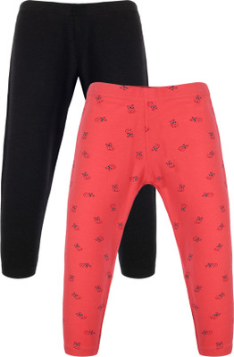 Plum Tree Legging For Girls(Multicolor Pack of 2)