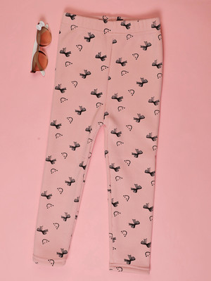 V-MART Legging For Girls(Pink Pack of 1)