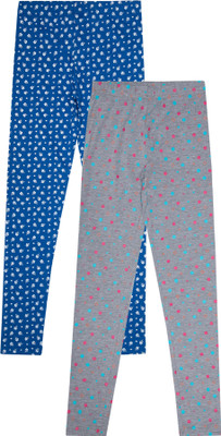 BodyCare Legging For Girls(Multicolor Pack of 2)