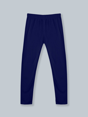 KiddoPanti Legging For Girls(Dark Blue Pack of 1)