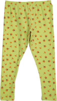 V-MART Indi Legging For Girls(Light Green Pack of 1)