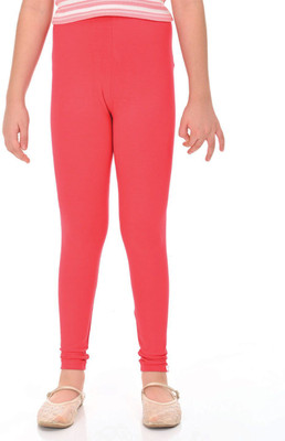 FlyBirds Indi Legging For Girls(Pink Pack of 1)