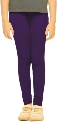 French Kleider Indi Legging For Girls(Purple Pack of 1)