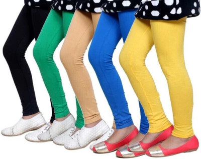 Tik Tok WEARS Indi Legging For Girls(Multicolor Pack of 5)