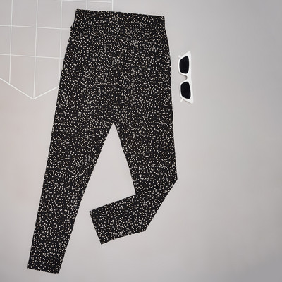 Pantaloons Junior Legging For Girls(Black Pack of 1)