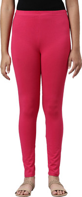 GO COLORS Legging For Girls(Pink Pack of 1)