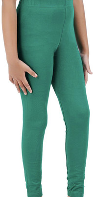 Finn Fab Legging For Girls(Green Pack of 1)